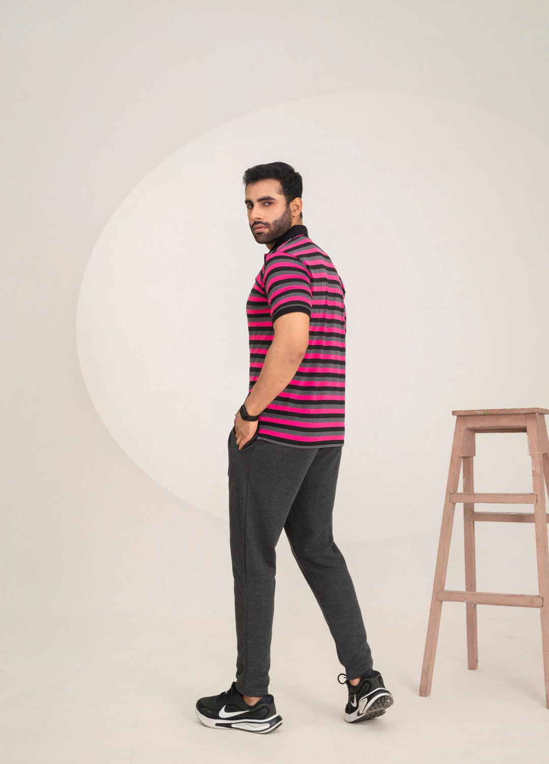 Buraq Online Mens Western Polo Cotton T-Shirt BRQ 171 - Summer Collection