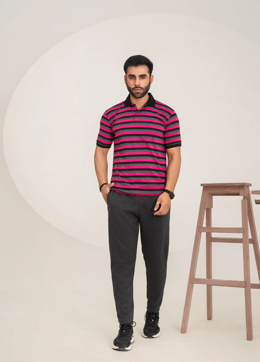 Buraq Online Mens Western Polo Cotton T-Shirt BRQ 171 - Summer Collection
