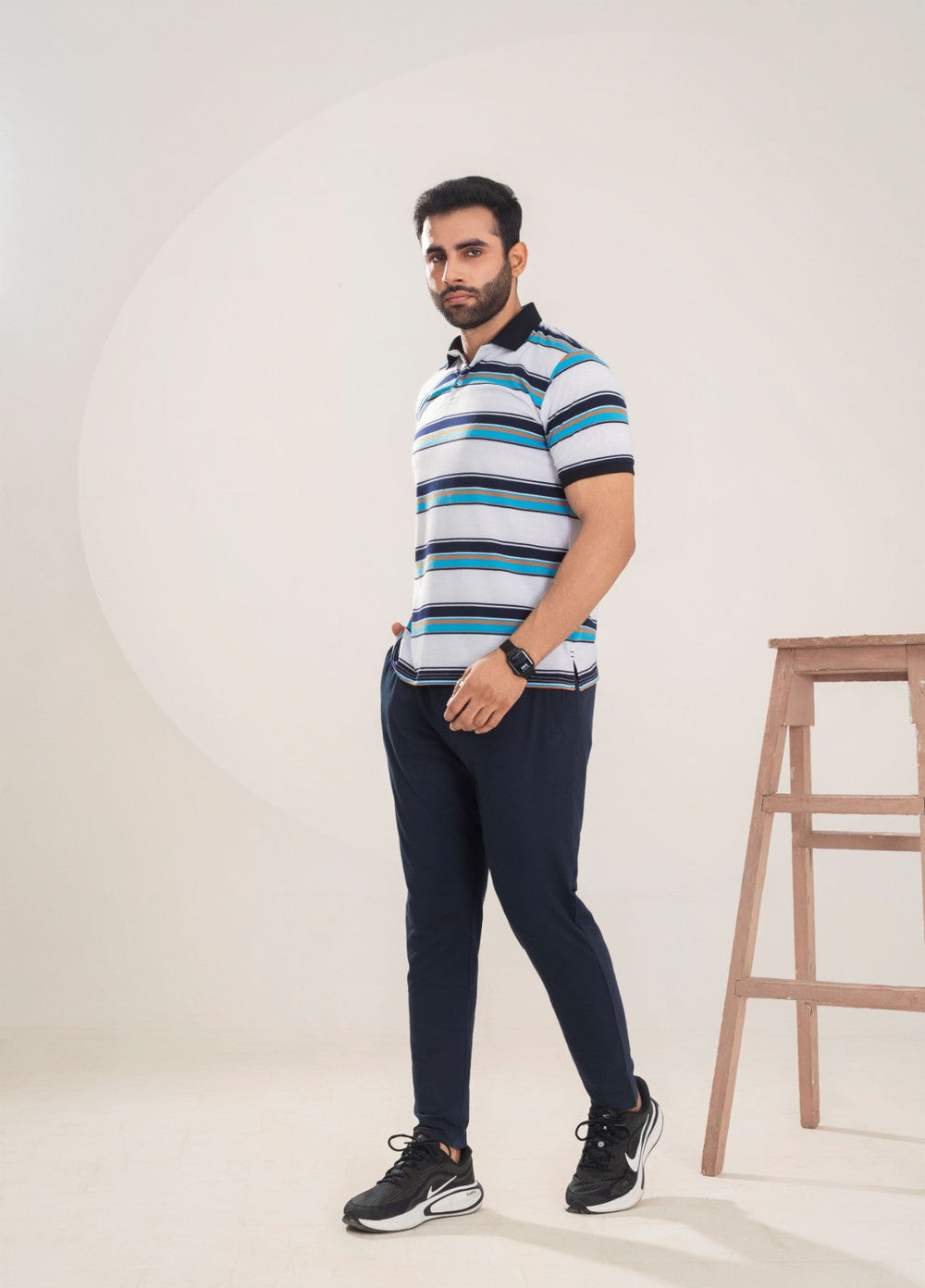 Buraq Online Mens Western Polo Cotton T-Shirt BRQ 173 - Summer Collection