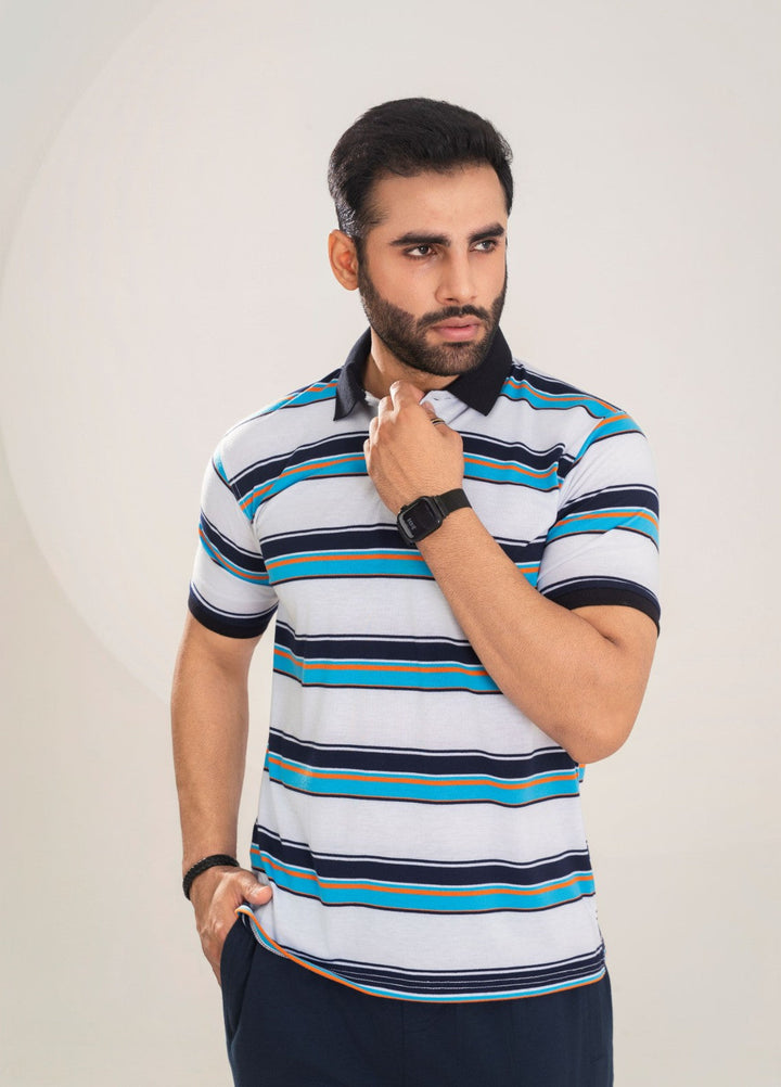 Buraq Online Mens Western Polo Cotton T-Shirt BRQ 173 - Summer Collection