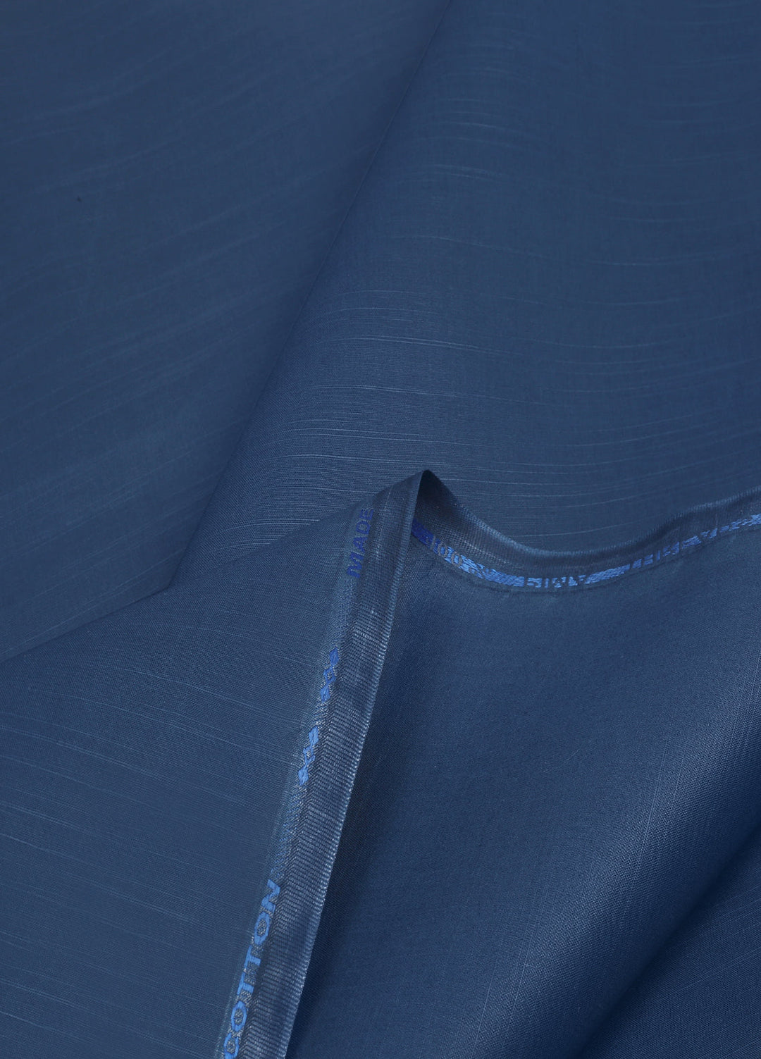 Zouq by Fabrich Mens Unstitched Cotton 2 Piece Kurta Shalwar Prussian - Summer Collection