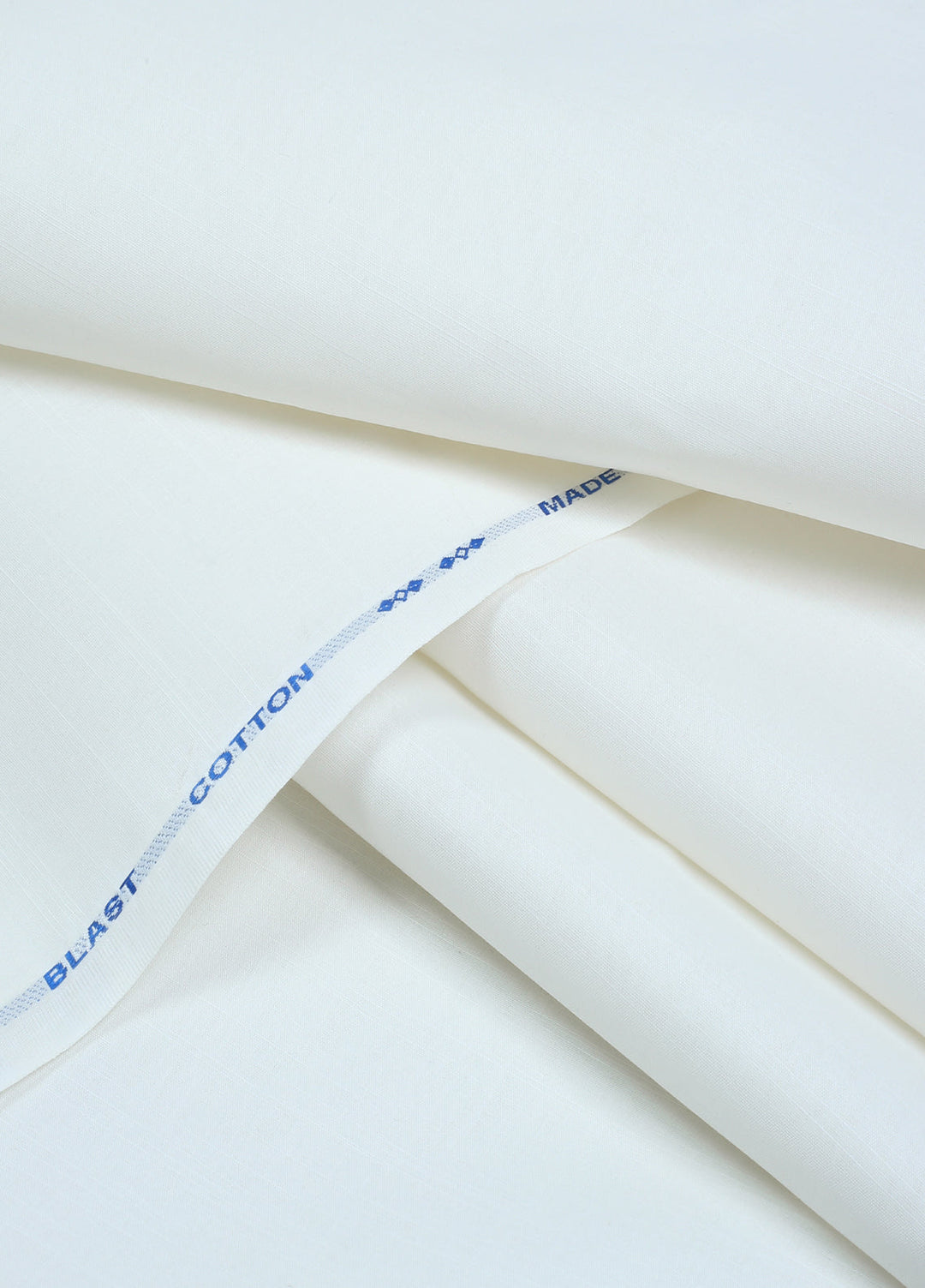 Zouq by Fabrich Mens Unstitched Cotton 2 Piece Kurta Shalwar Offwhite - Summer Collection