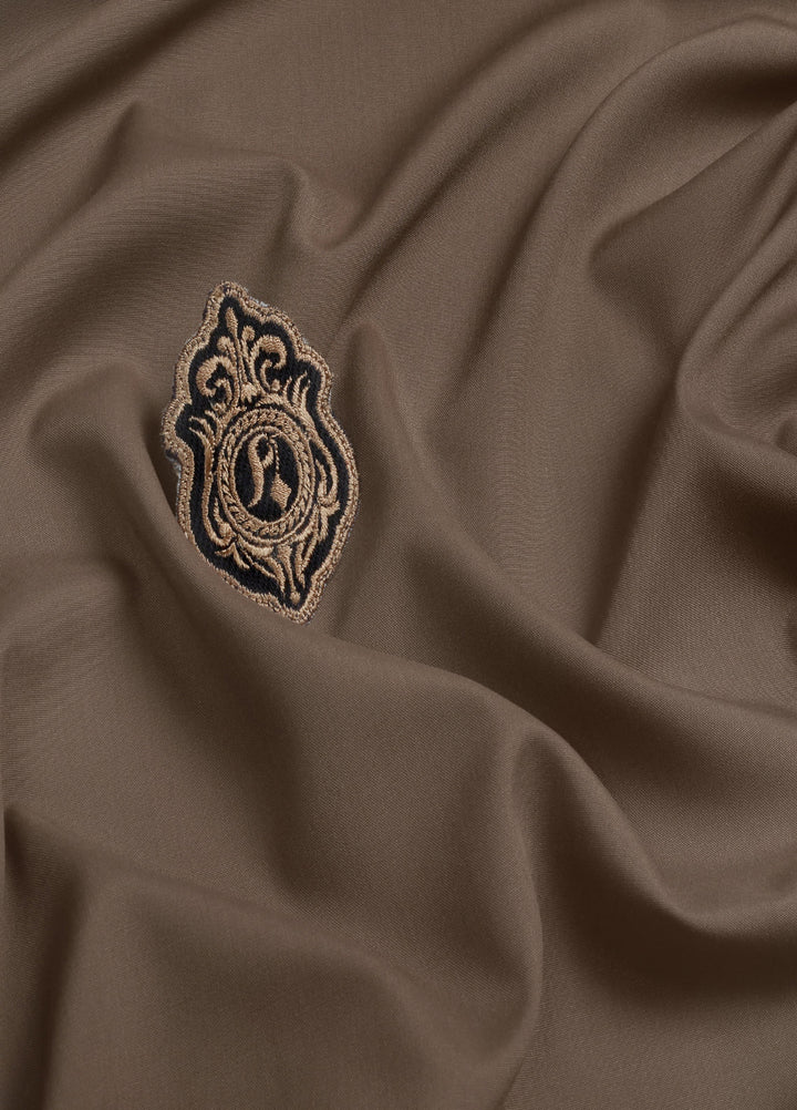 Prime Suiting by Fabrich Mens Unstitched Wash N Wear Peaunt - Summer Collection