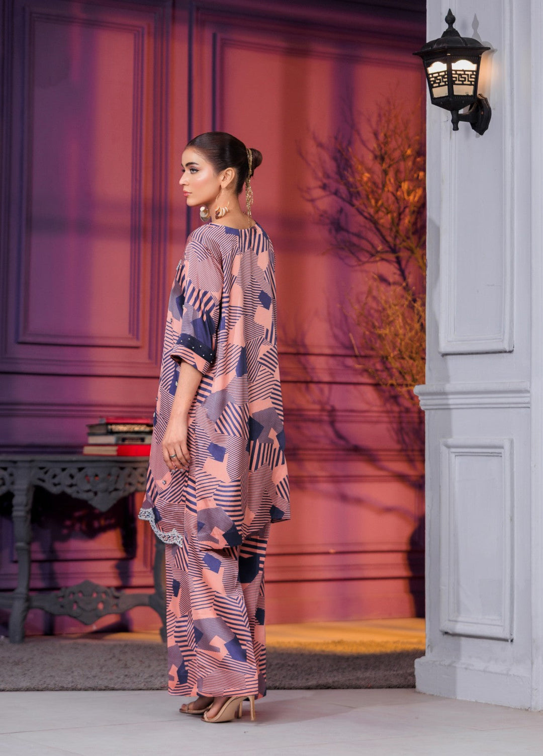 Afreen Sublimation by Huma Gul Pret Silk Hand work 2 Piece Suit HG-506 Elan - Festive Collection