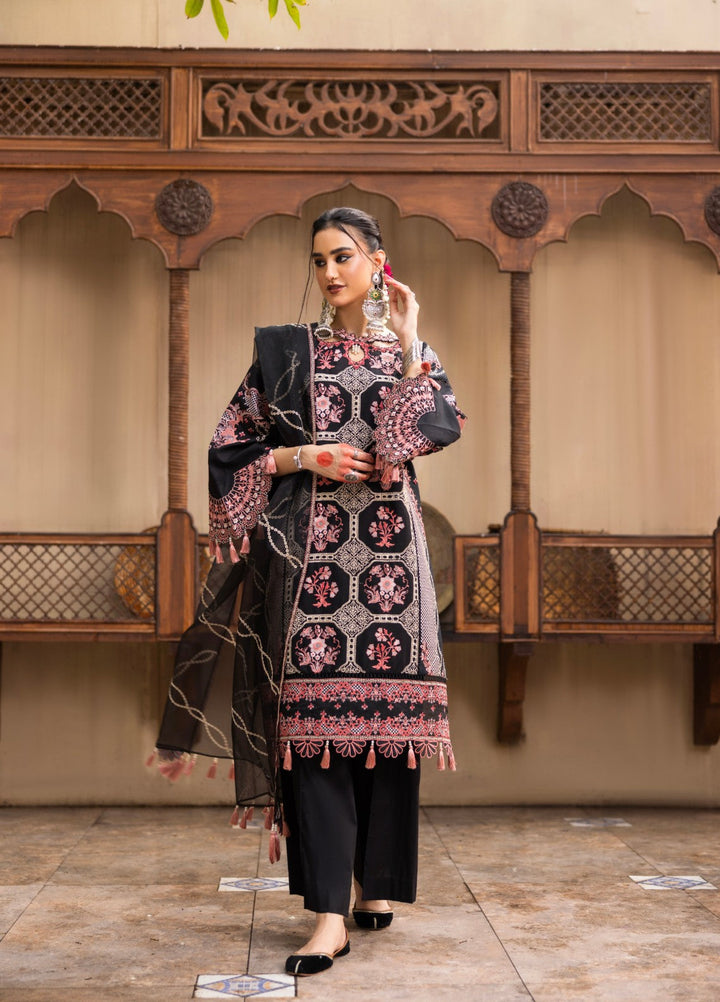 Ravish by Ruby Suleiman Unstitched Embroidered Lawn 3 Piece Suit Rang-e-Nazakat - Festive Collection
