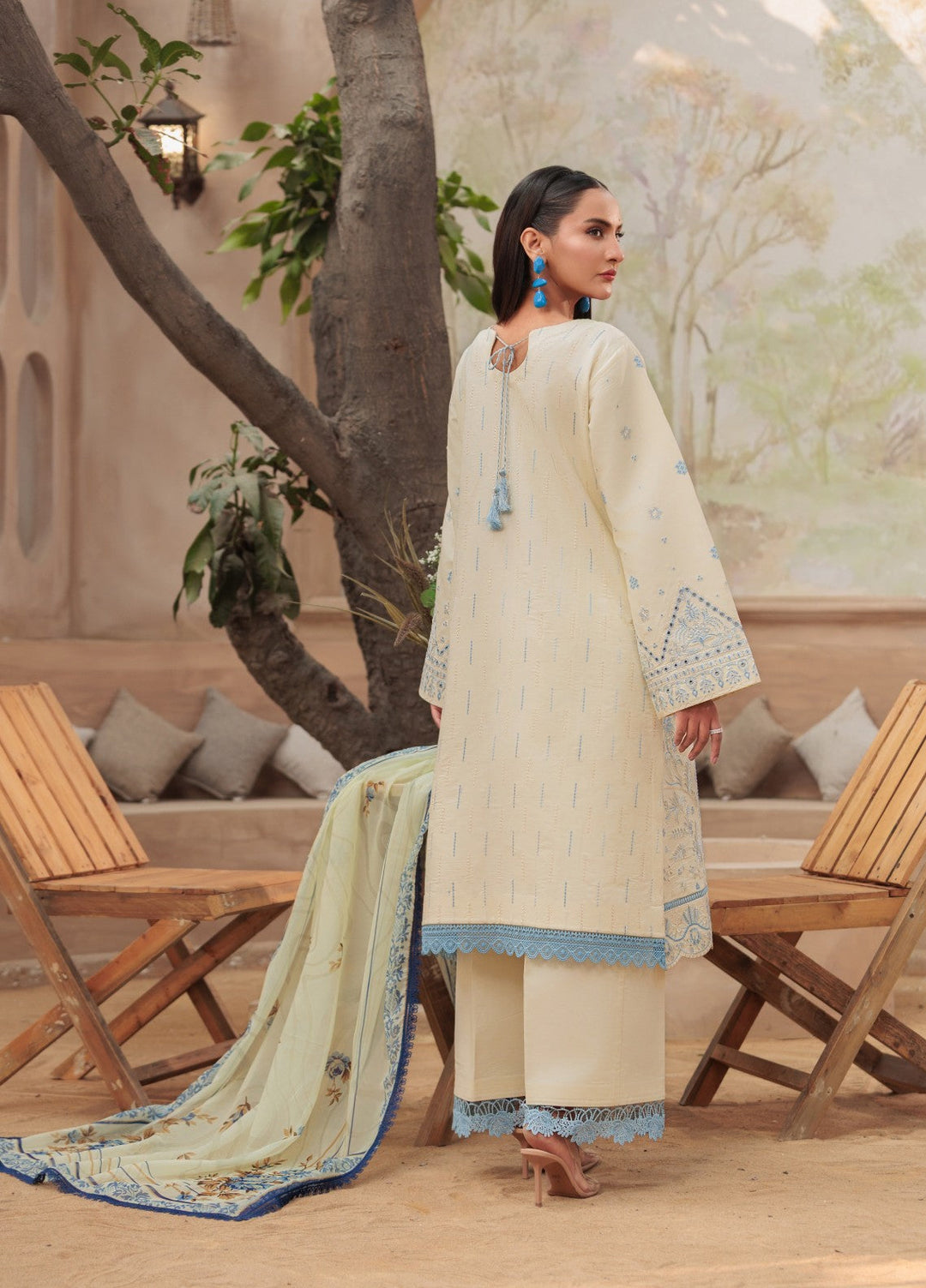 Rang e Gul by Huma Gul Unstitched Embroidered Lawn 3 Piece Suit HG-601 Zauq - Summer Collection