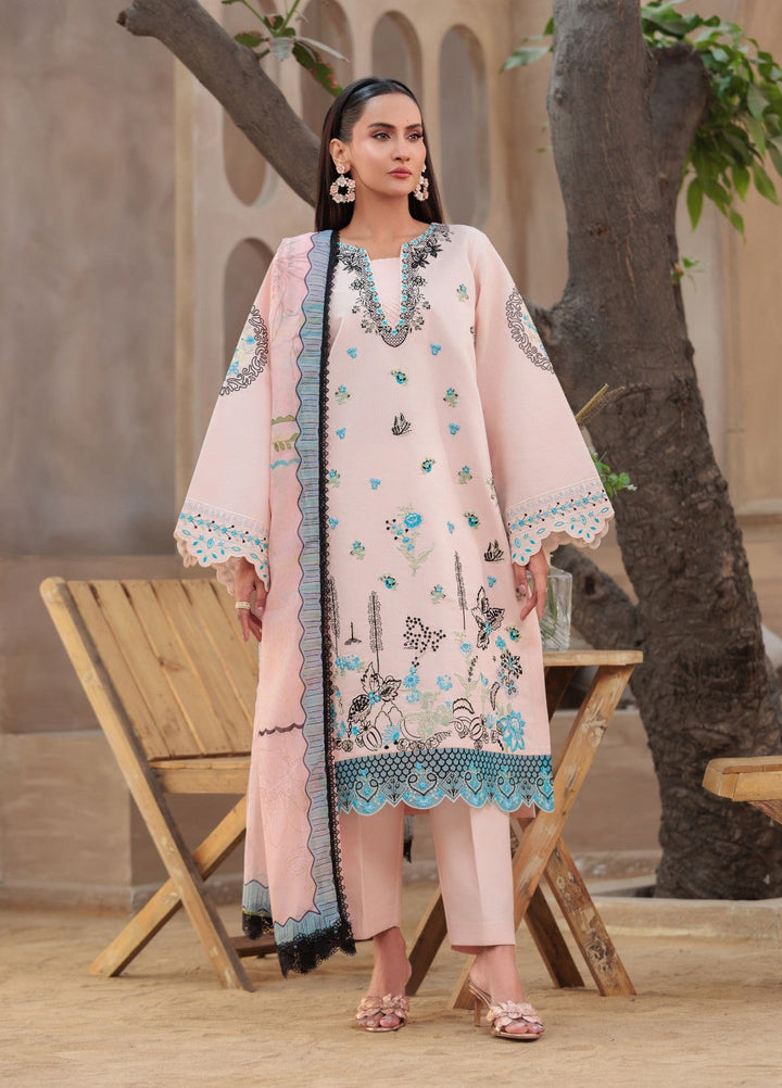 Rang e Gul by Huma Gul Unstitched Embroidered Lawn 3 Piece Suit HG-602 Afsana - Summer Collection