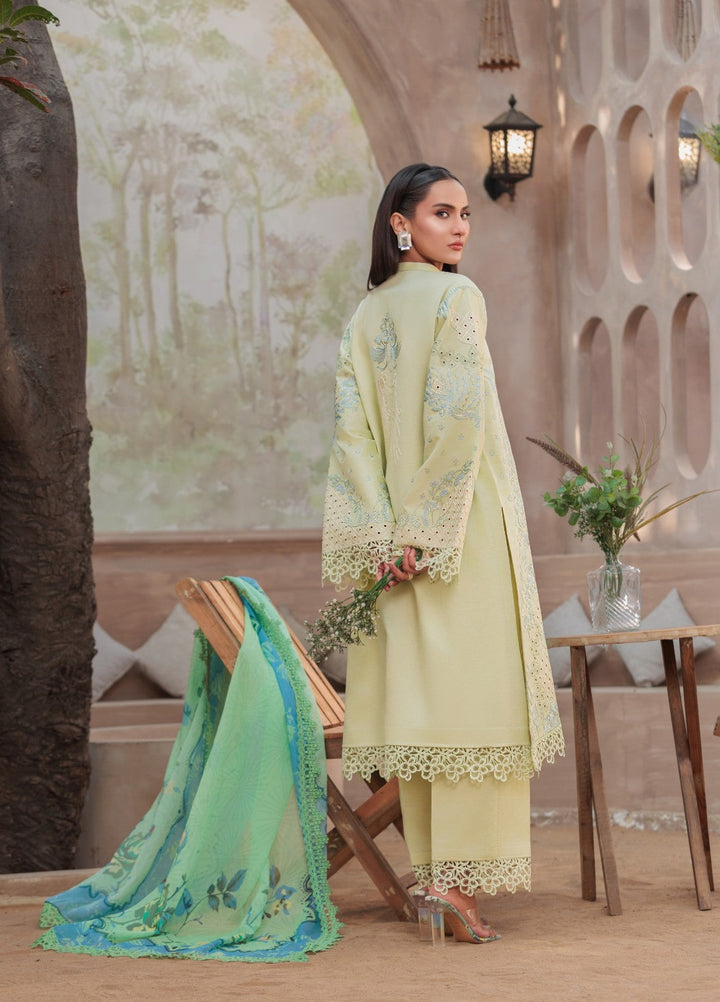 Rang e Gul by Huma Gul Unstitched Embroidered Lawn 3 Piece Suit HG-603 Parisa - Summer Collection