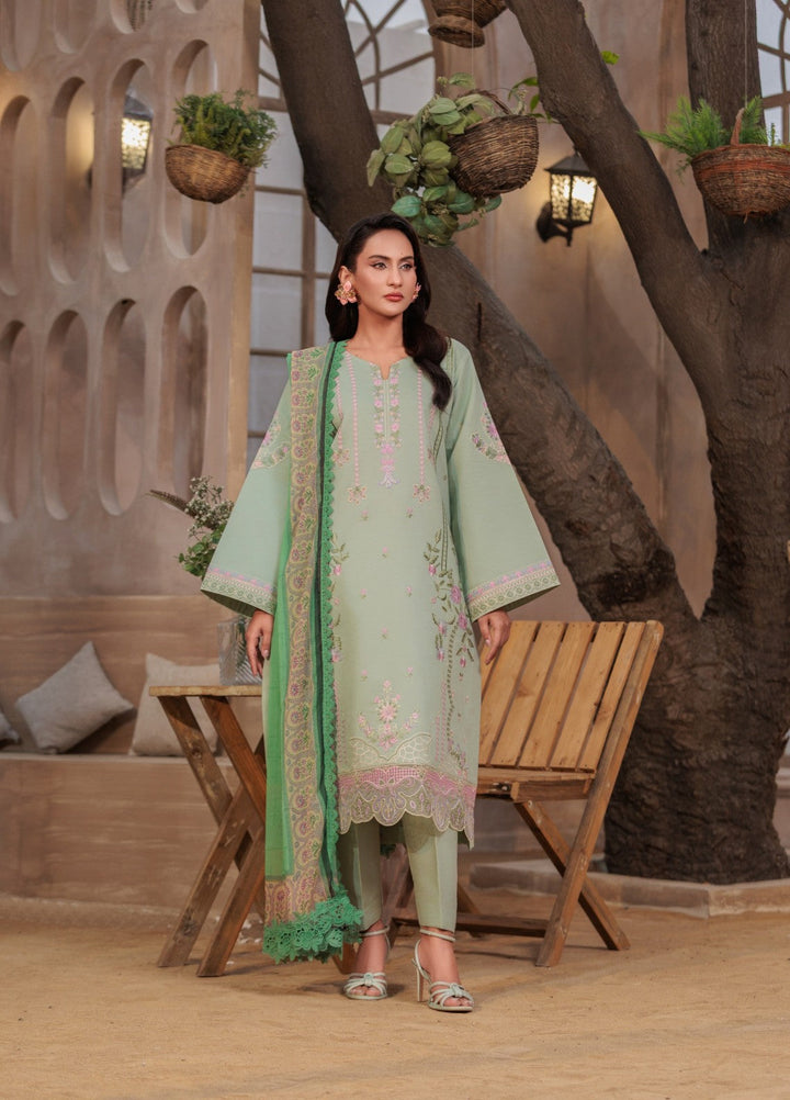 Rang e Gul by Huma Gul Unstitched Embroidered Lawn 3 Piece Suit HG-606 Rangrez - Summer Collection