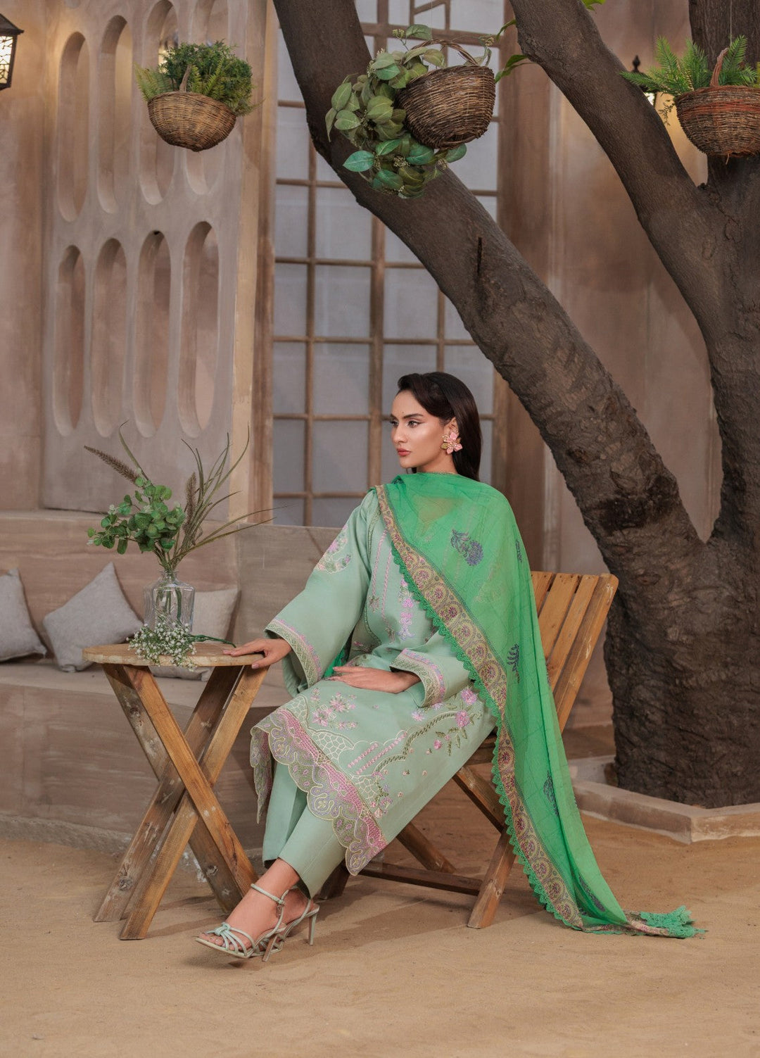 Rang e Gul by Huma Gul Unstitched Embroidered Lawn 3 Piece Suit HG-606 Rangrez - Summer Collection