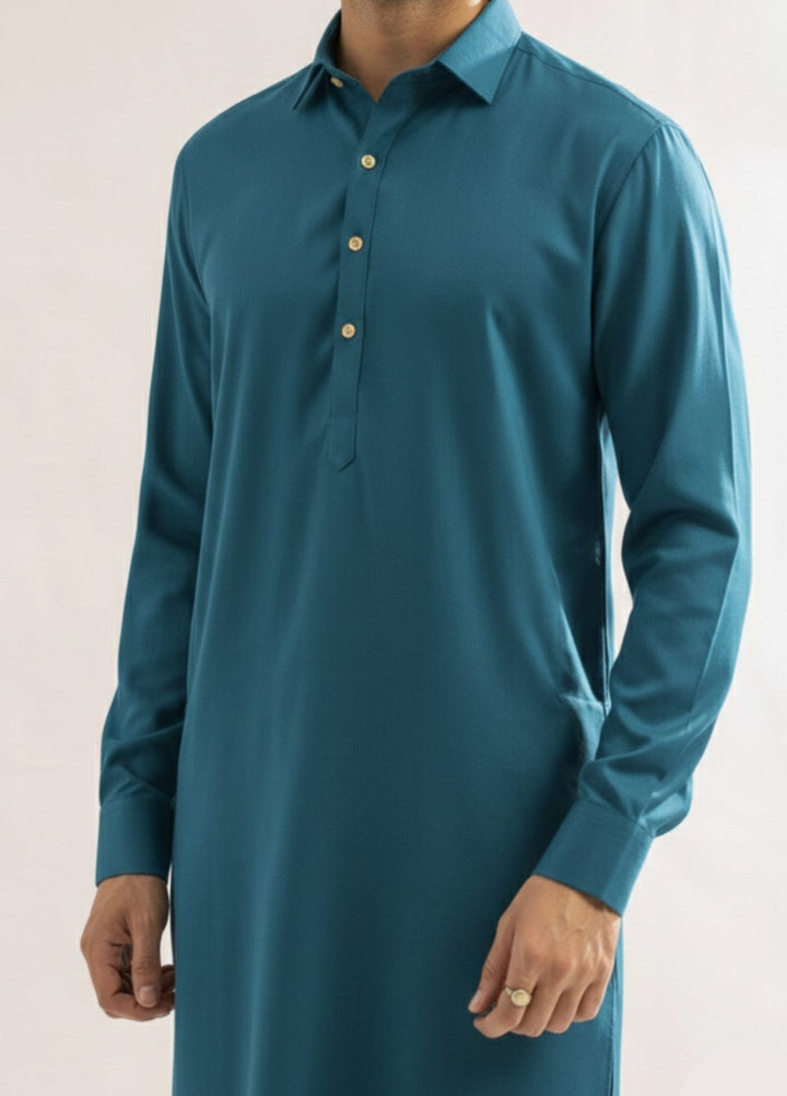Sea green premium shalwar kameez