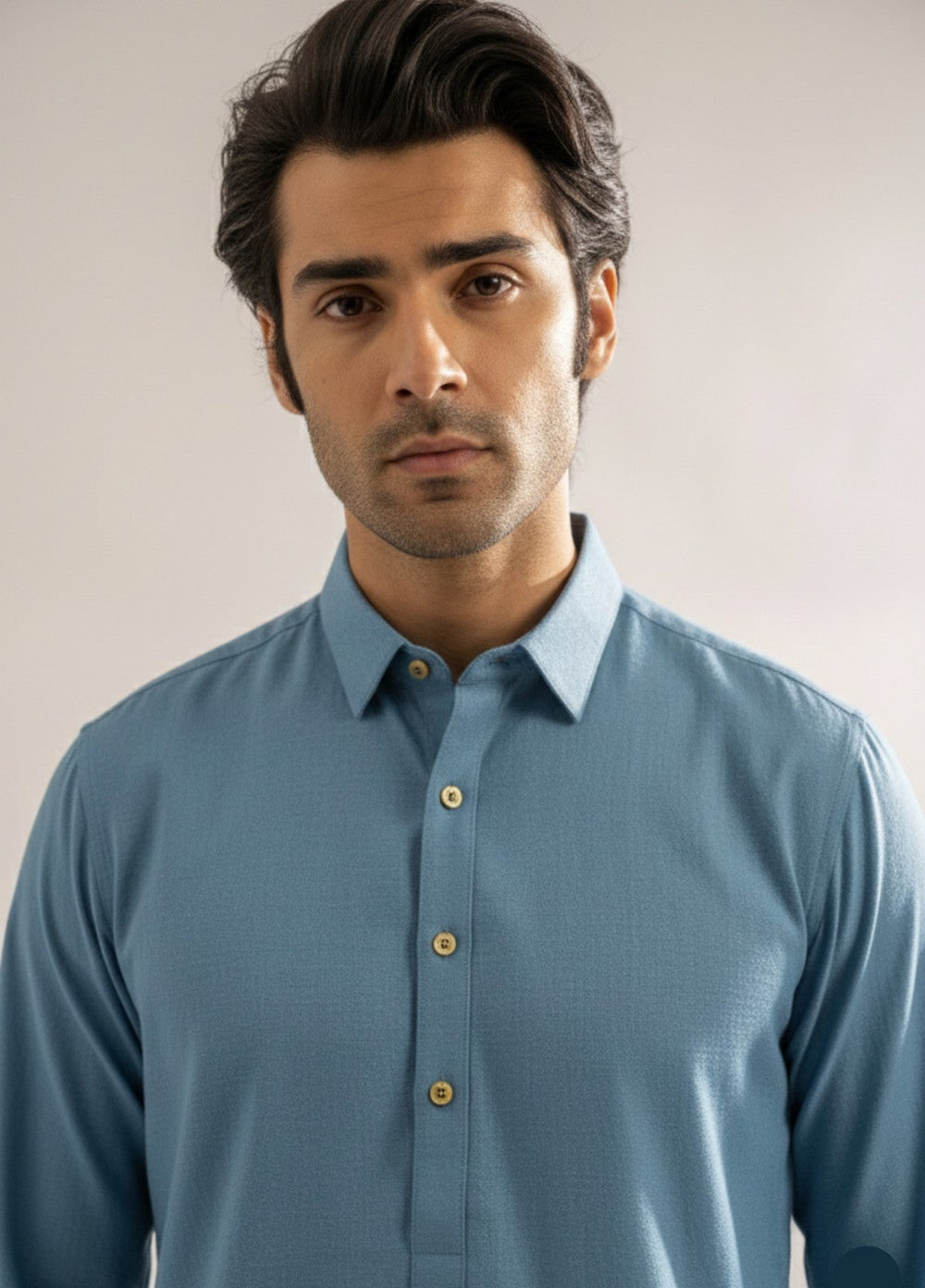 Ice blue premium shalwar kameez