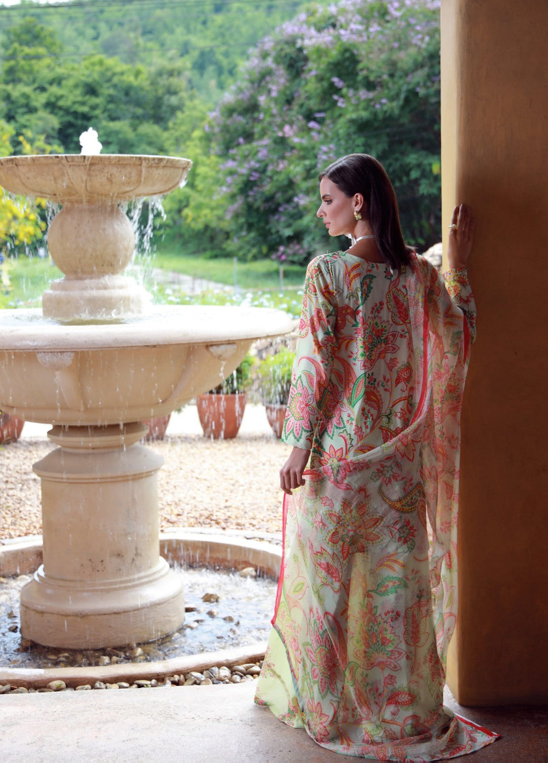 Stillness In Bloom By Feathers Printed Lawn 3 Piece Suit Raylinn - Summer Collection