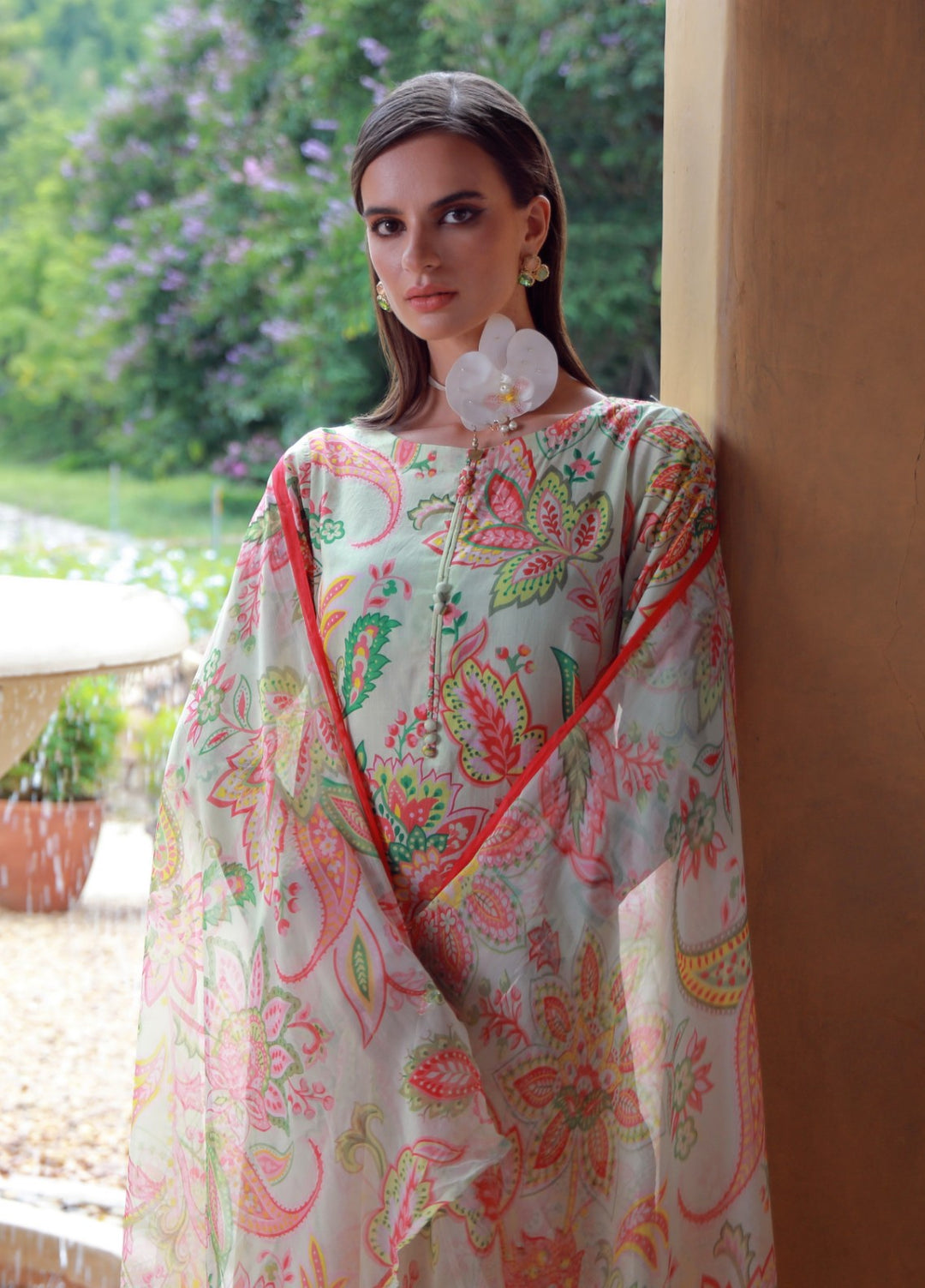 Stillness In Bloom By Feathers Printed Lawn 3 Piece Suit Raylinn - Summer Collection