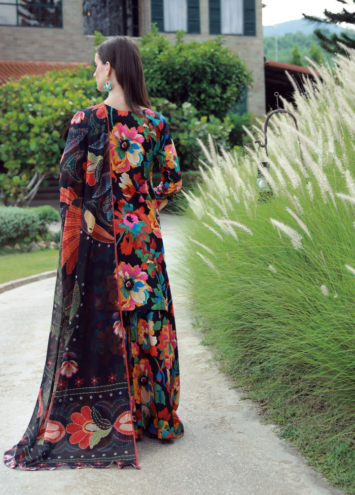 Stillness In Bloom By Feathers Printed Lawn 3 Piece Suit Obloria - Summer Collection