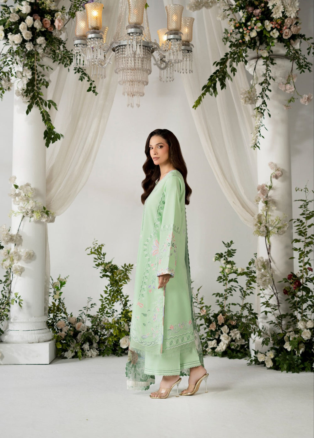 Atiya Irfan Women RTW Embroidered Lawn 3 Piece Suit SL-02 - Summer Collection