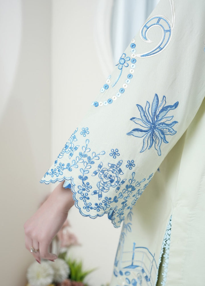 Atiya Irfan Women RTW Embroidered Lawn 3 Piece Suit SL-10 - Summer Collection
