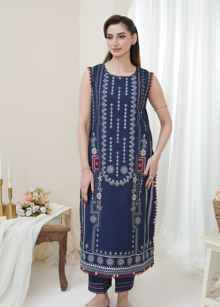 Atiya Irfan Women RTW Embroidered Lawn 3 Piece Suit SL-11 - Summer Collection