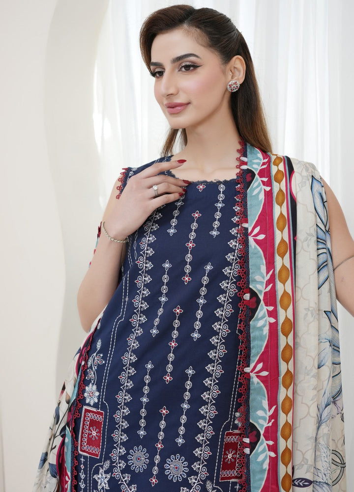 Atiya Irfan Women RTW Embroidered Lawn 3 Piece Suit SL-11 - Summer Collection