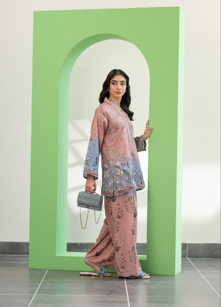 Eid Ki Misaal by Ayesha Somaya RTW Printed Lawn Silk 2 Piece Suit Sugar Rush - Eid Collection