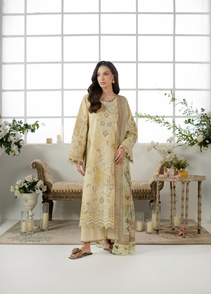 Atiya Irfan Women RTW Embroidered Lawn 3 Piece Suit AT-03 - Summer Collection