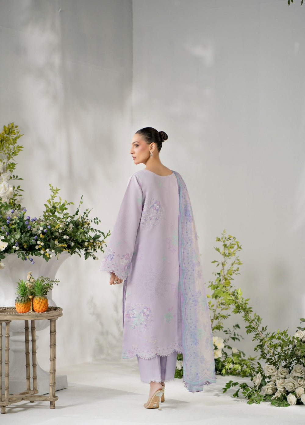 Atiya Irfan Women RTW Embroidered Lawn 3 Piece Suit AT-05 - Summer Collection