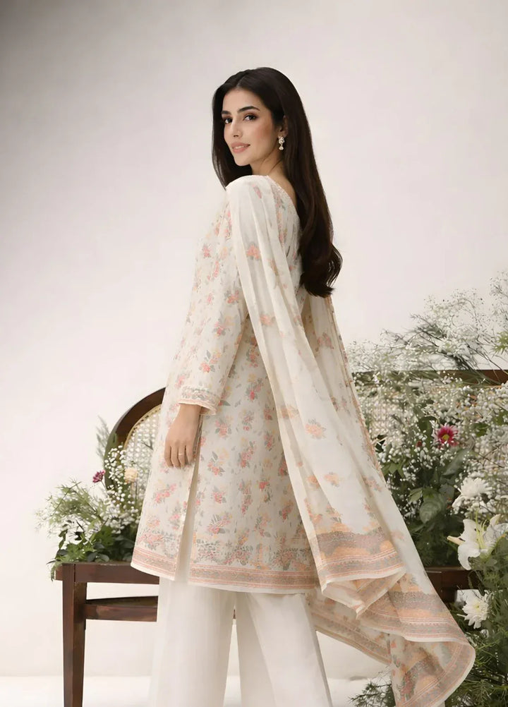 Ayla Studio RTW Printed Premium Lawn Jacquard 3 Piece Gul-e-Narma - Eid Collection