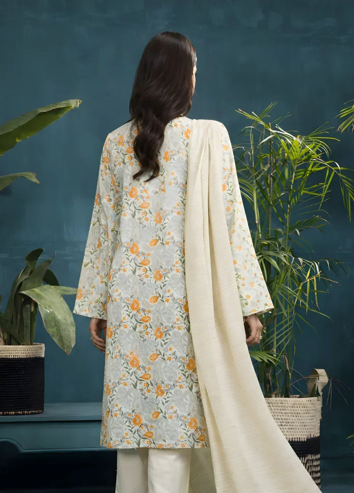 Ayla Studio RTW Printed Premium Lawn 3 Piece Sunehri Subah - Eid Collection