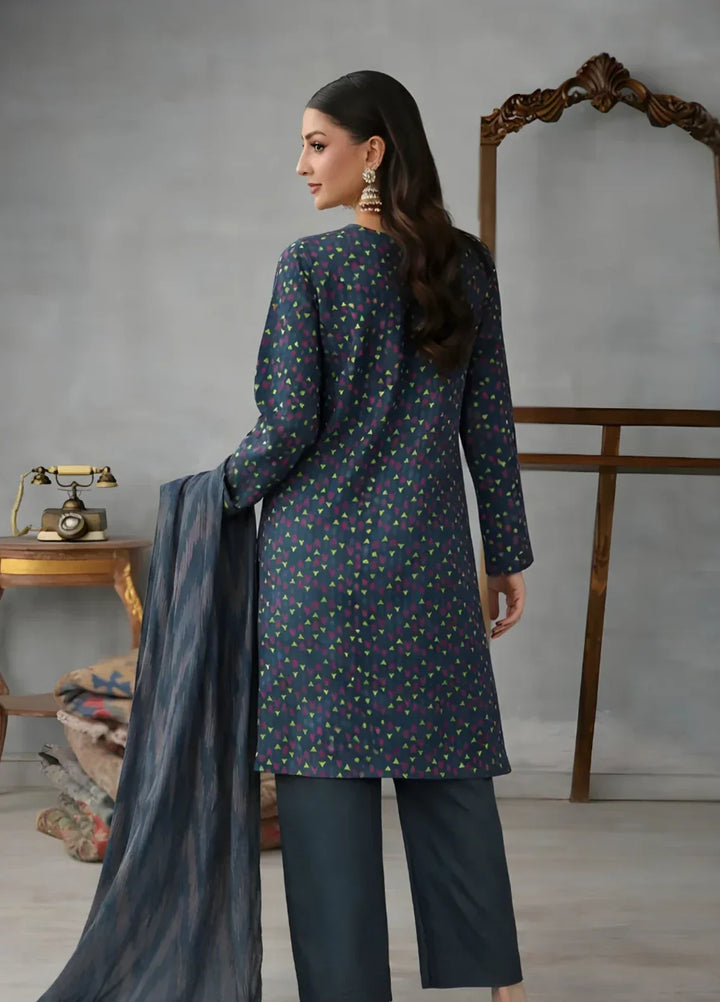 Ayla Studio RTW Printed Premium Lawn 3 Piece Neel Kamal - Eid Collection