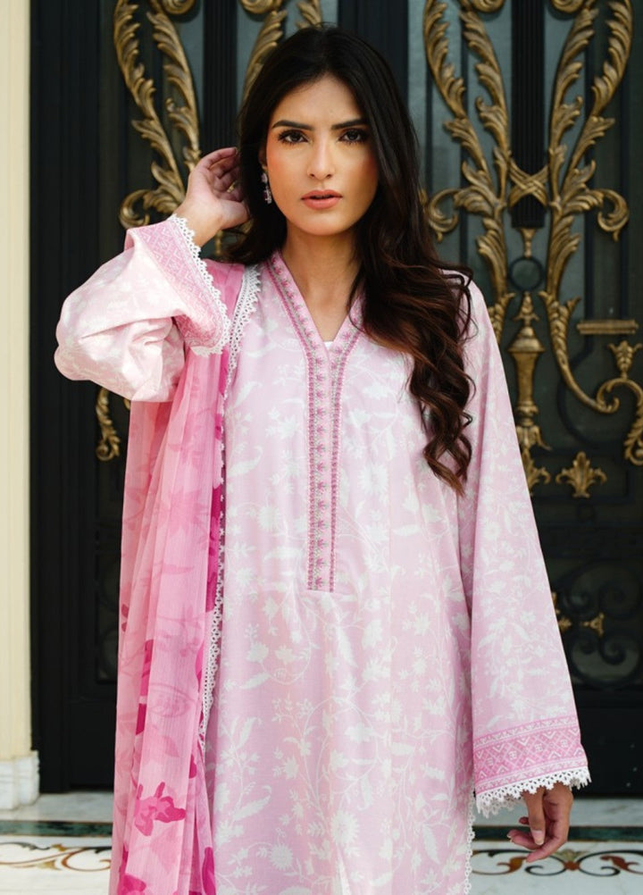 Zyna Unstitched Embroidered Lawn 3 Piece SERA - Summer Collection