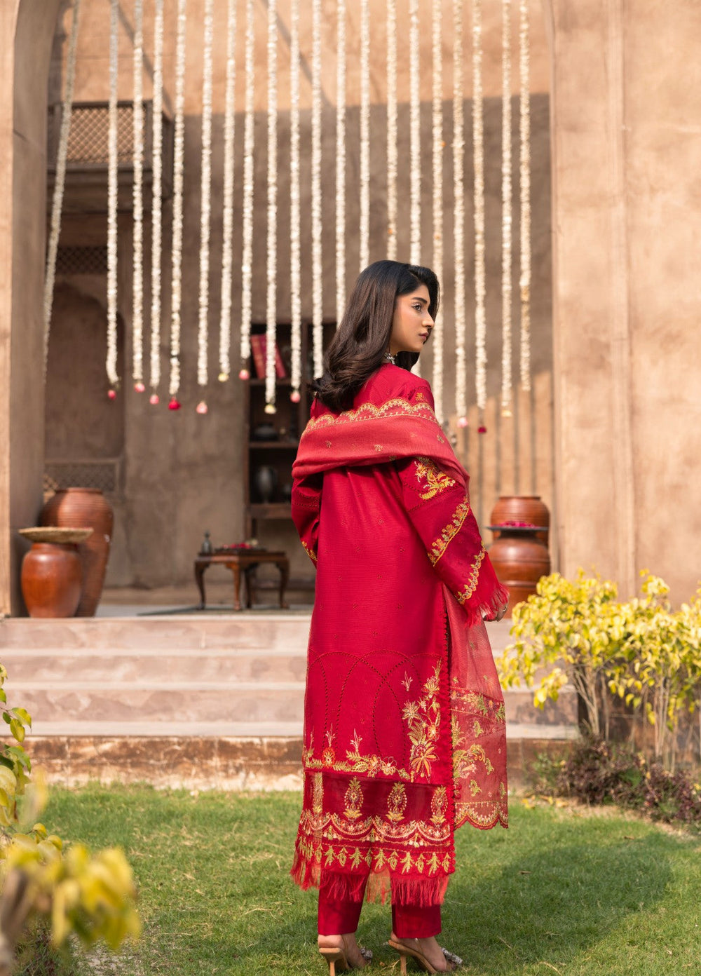 Mah e Noor by Tessa Women Embroidered Lawn 3 Piece Suit Festive Blossom - Festive Collection