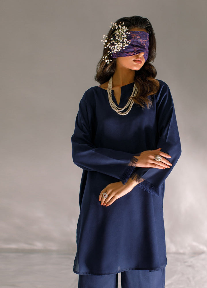 Serendipity by Ombrella RTW Solids Crepe Georgette 2 Piece Aylin - Festive Collection