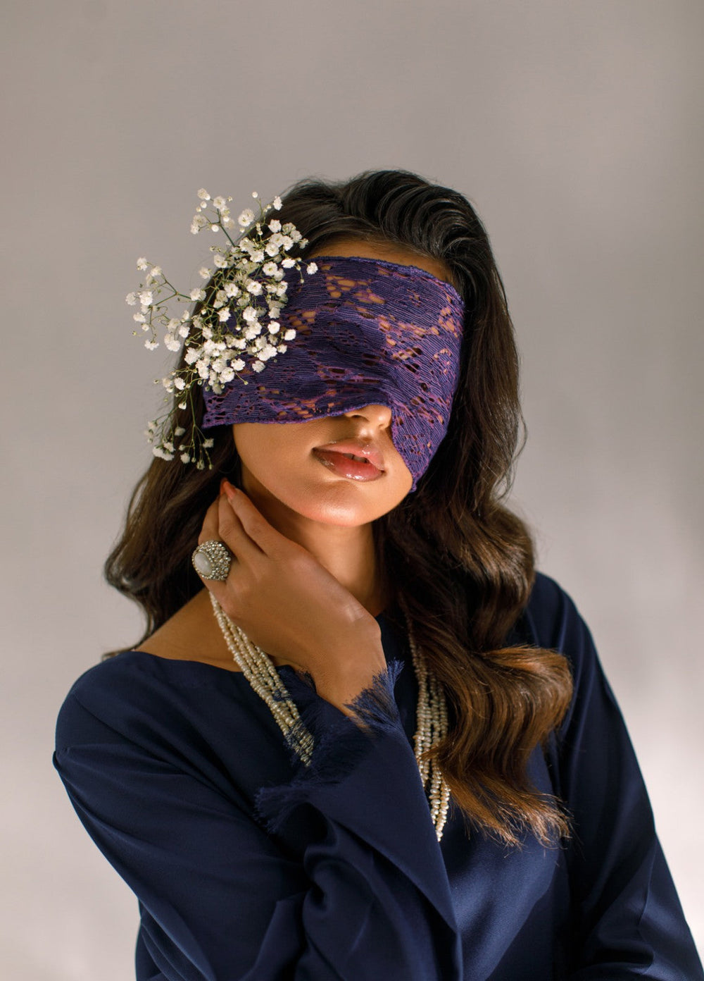 Serendipity by Ombrella RTW Solids Crepe Georgette 2 Piece Aylin - Festive Collection