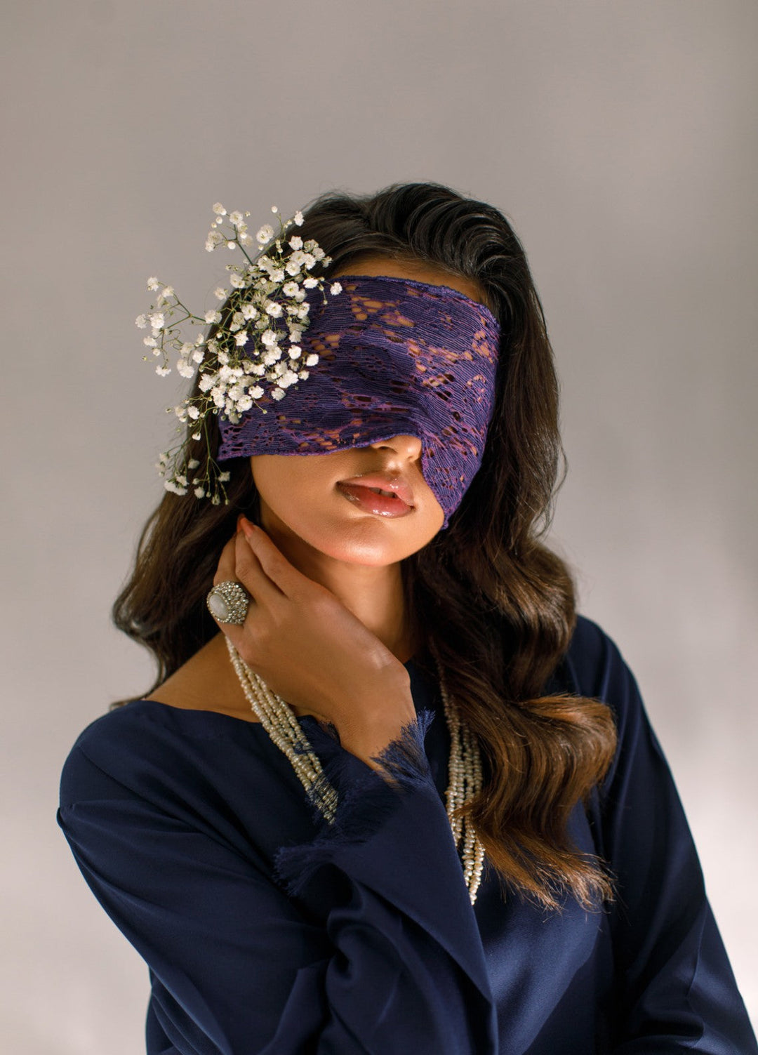 Serendipity by Ombrella RTW Solids Crepe Georgette 2 Piece Aylin - Festive Collection