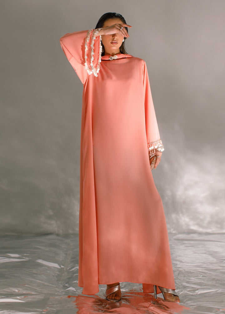 Serendipity by Ombrella RTW Solids Crepe Georgette 2 Piece Aurora - Festive Collection