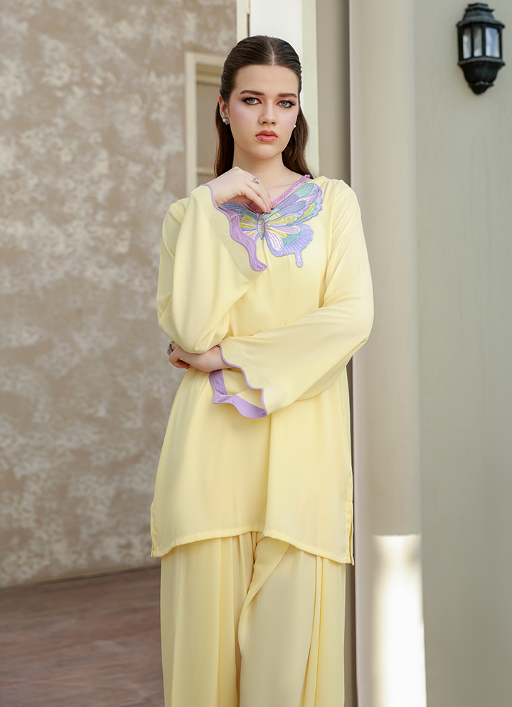 Ripret Women RTW Embroidered Double Georgette 2 Piece Sunbeam - Eid Collection