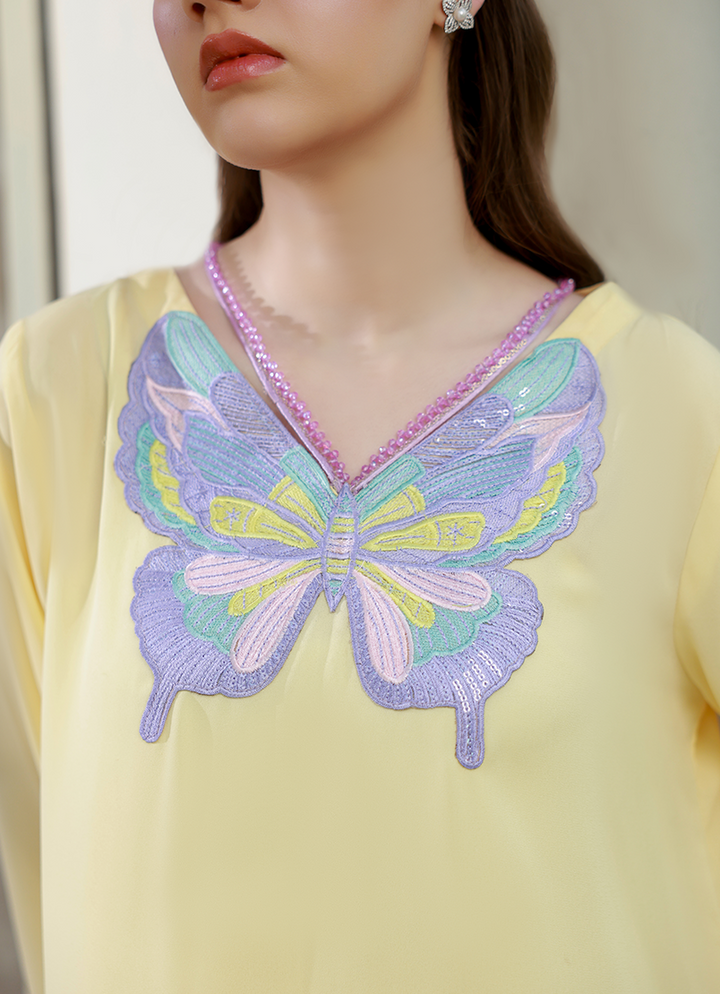 Ripret Women RTW Embroidered Double Georgette 2 Piece Sunbeam - Eid Collection
