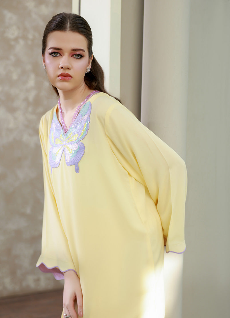 Ripret Women RTW Embroidered Double Georgette 2 Piece Sunbeam - Eid Collection