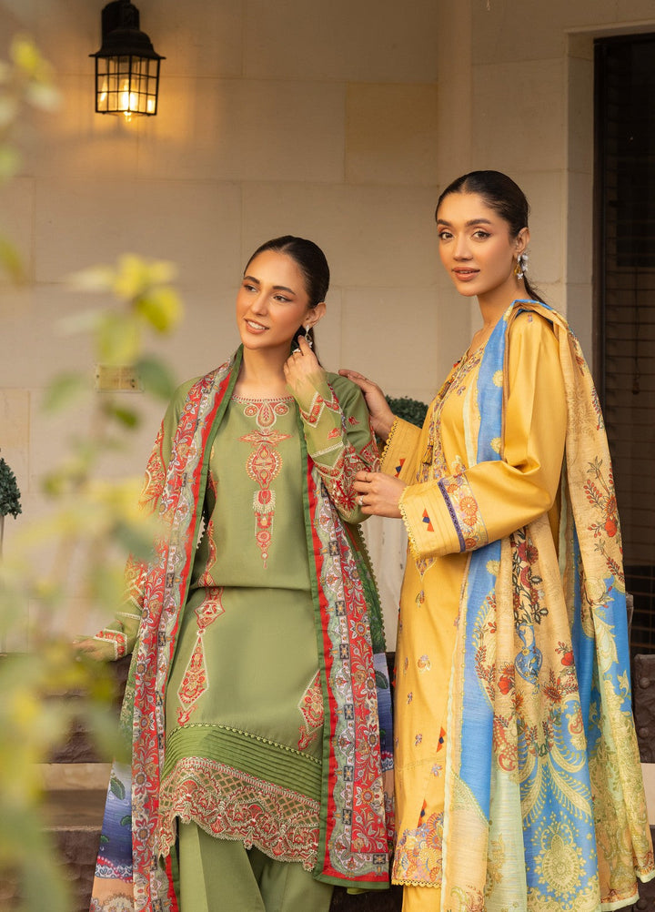Tessa Women RTW Embroidered Lawn 3 Piece Suit Verdant Grace - Festive Collection