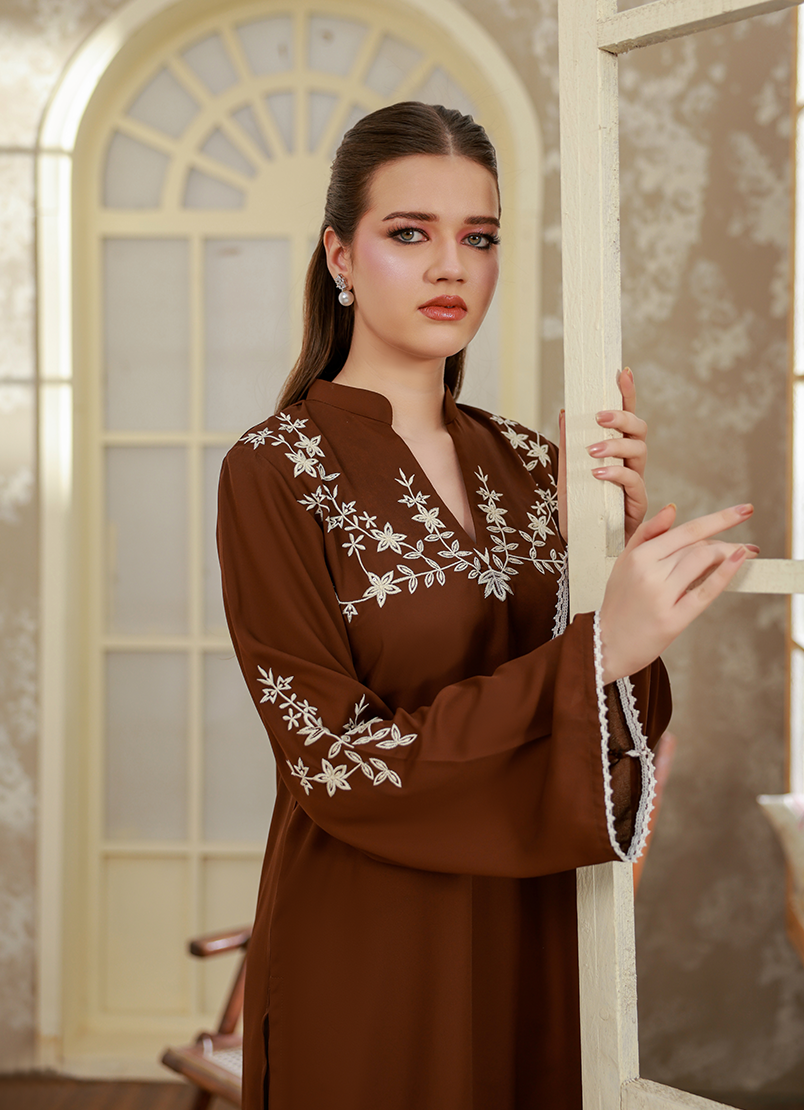 Ripret Women RTW Embroidered Double Georgette 2 Piece Hazel - Eid Collection