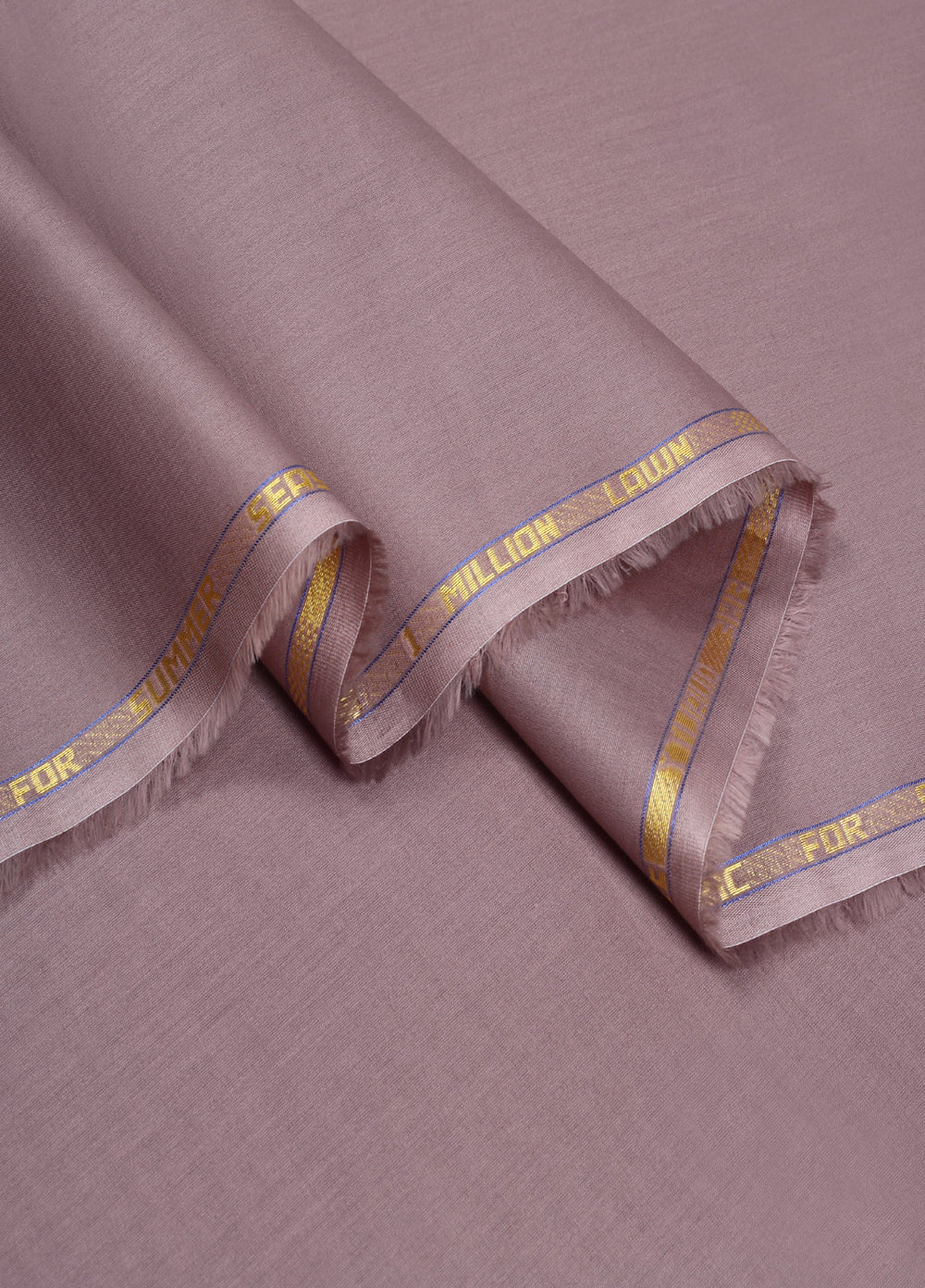 Million by Fabrich Unstitched Solids Cotton Lawn Kameez Shalwar Clay - Summer Collection