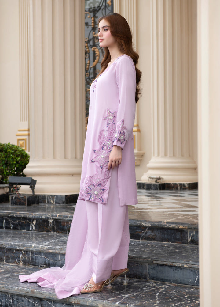 Jasmine by Fajr Khan Women Hand work 3 Piece Suit Juhi - Festive Collection