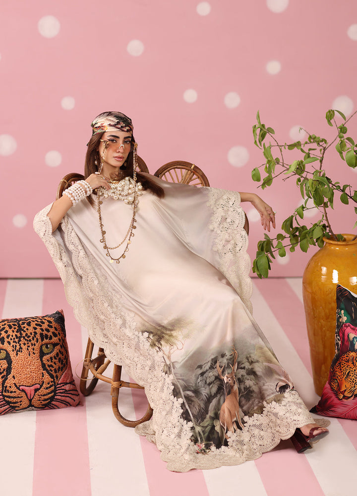 Musferah Saad Women RTW Embroidered Silk 2 Piece Suit Ethereal Eden - Festive Collection