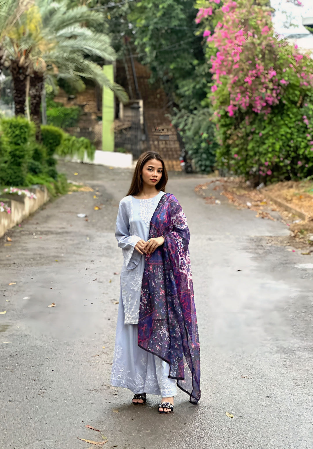 Blossom Aroma from Khuwab by Kazma RTW Lawn Embroidered 3 Piece Suit IRIS - Casual Collection