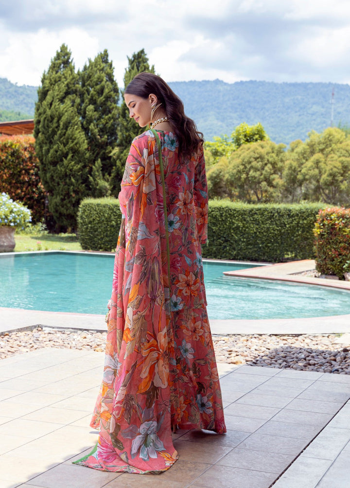 Floral Ritual Edit by Feathers  Printed Lawn 3 Piece Suit RENIX - Casual Collection