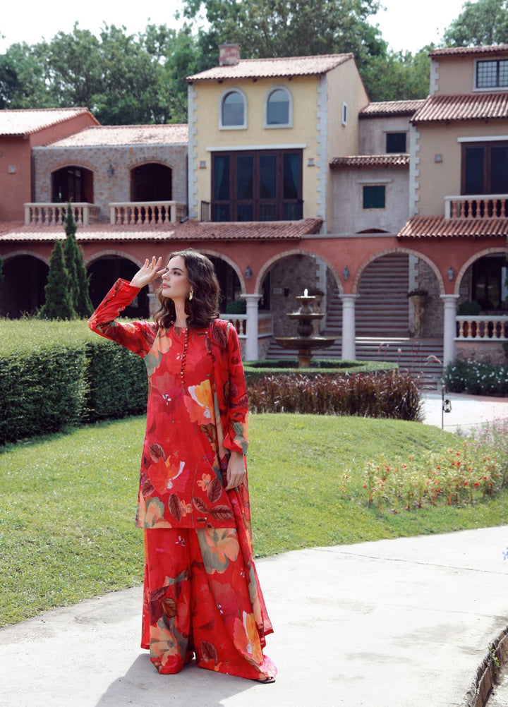 Floral Ritual Edit by Feathers  Printed Lawn 3 Piece Suit XERLIN - Casual Collection