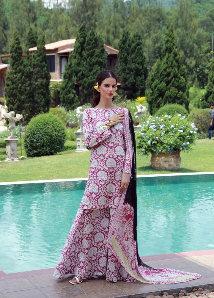 Petals Of Serenity by Feathers RTW Printed Lawn 3 Piece Suit GLOVIX - Casual Collection