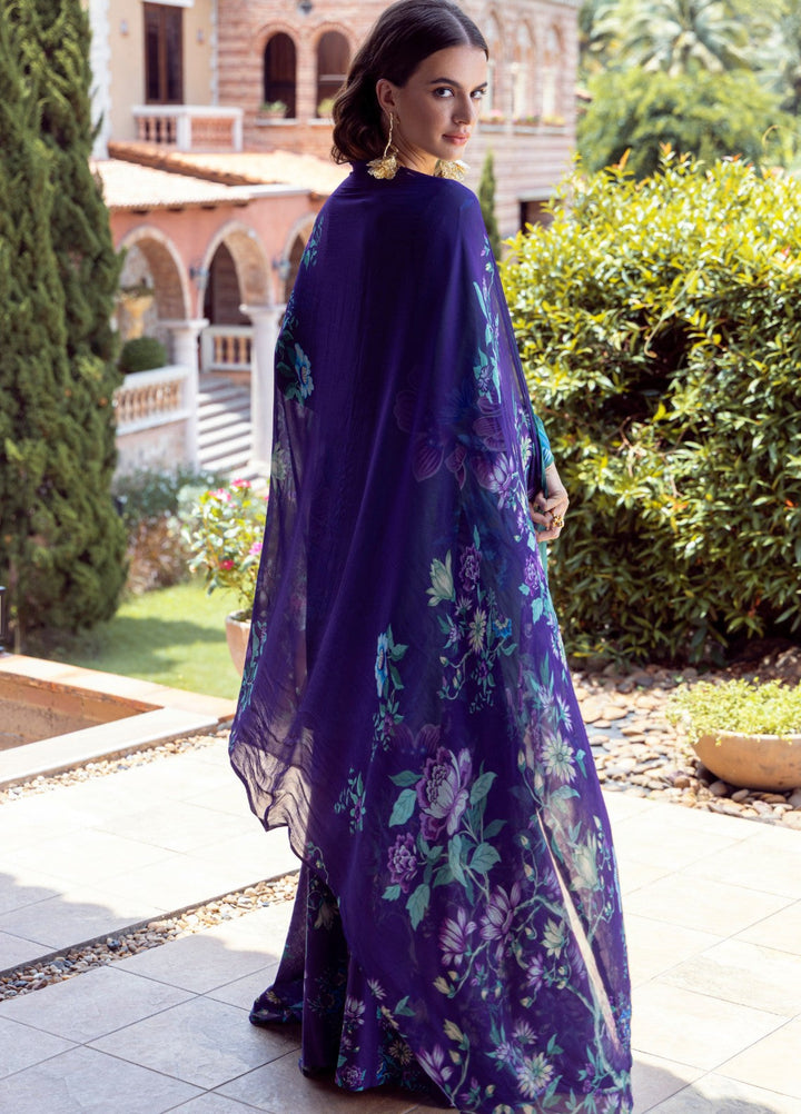 Petals Of Serenity by Feathers RTW Printed Lawn 3 Piece Suit KYNEL - Casual Collection