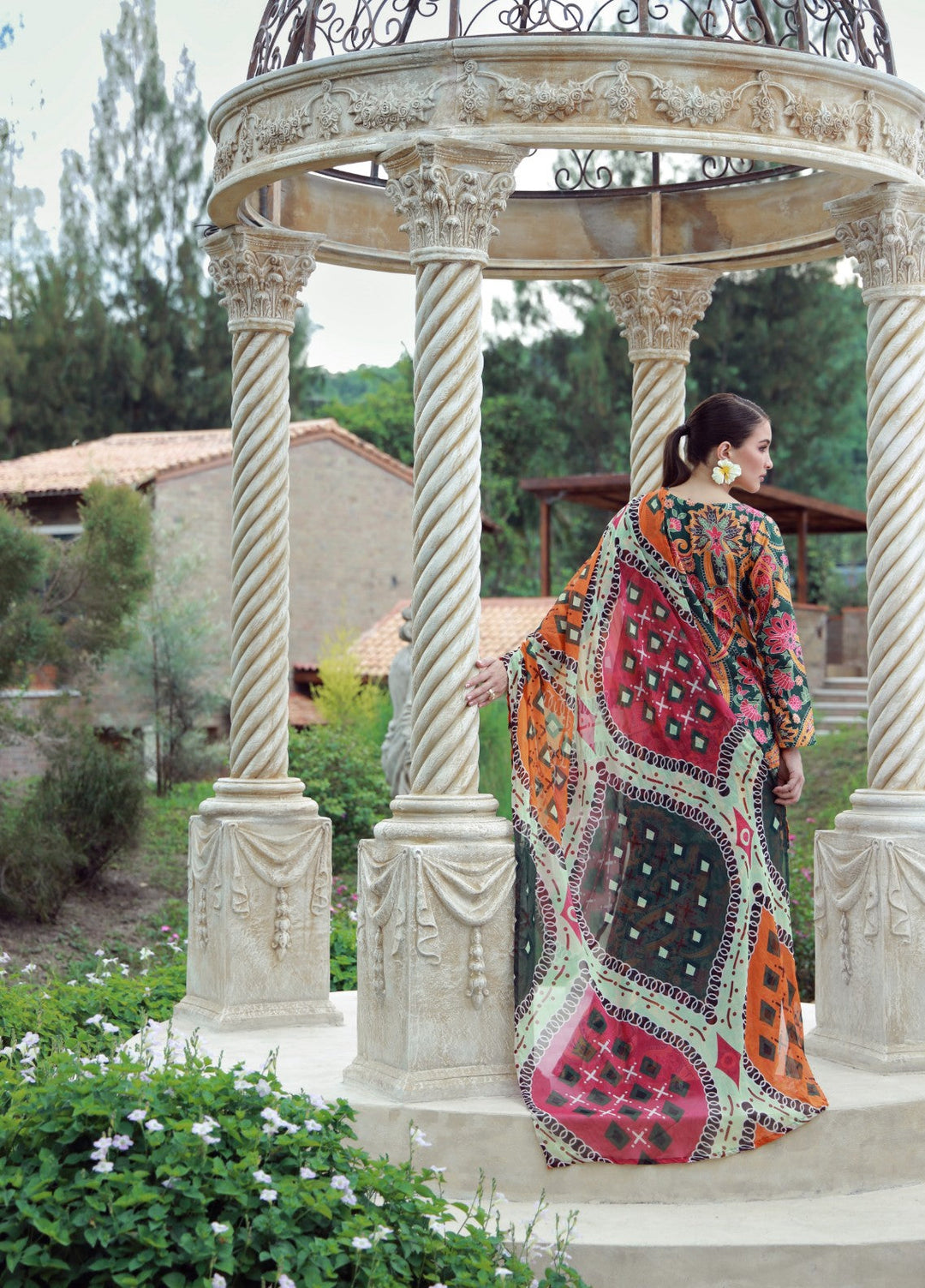 Petals Of Serenity by Feathers RTW Printed Lawn 3 Piece Suit SOLVEX - Casual Collection