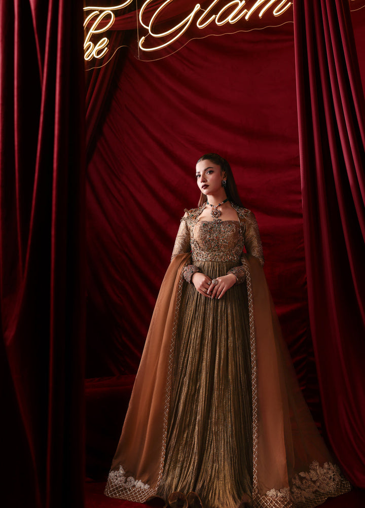 The Glamorous by Musferah Saad RTW Hand work Organza 2 Piece Suit Ethereal Light - Wedding Collection
